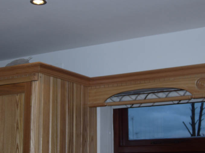 Elm solid wood kitchen